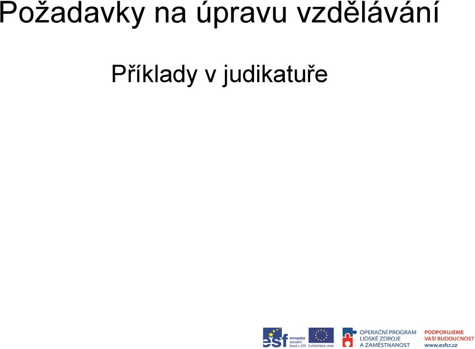 vzdělávání