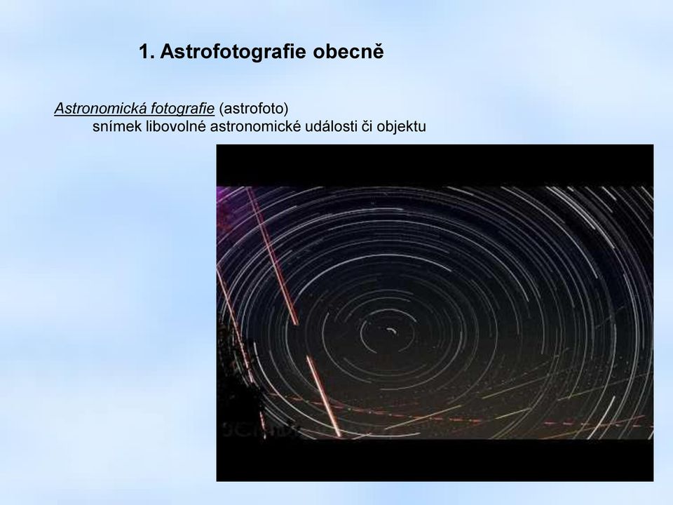 (astrofoto) snímek