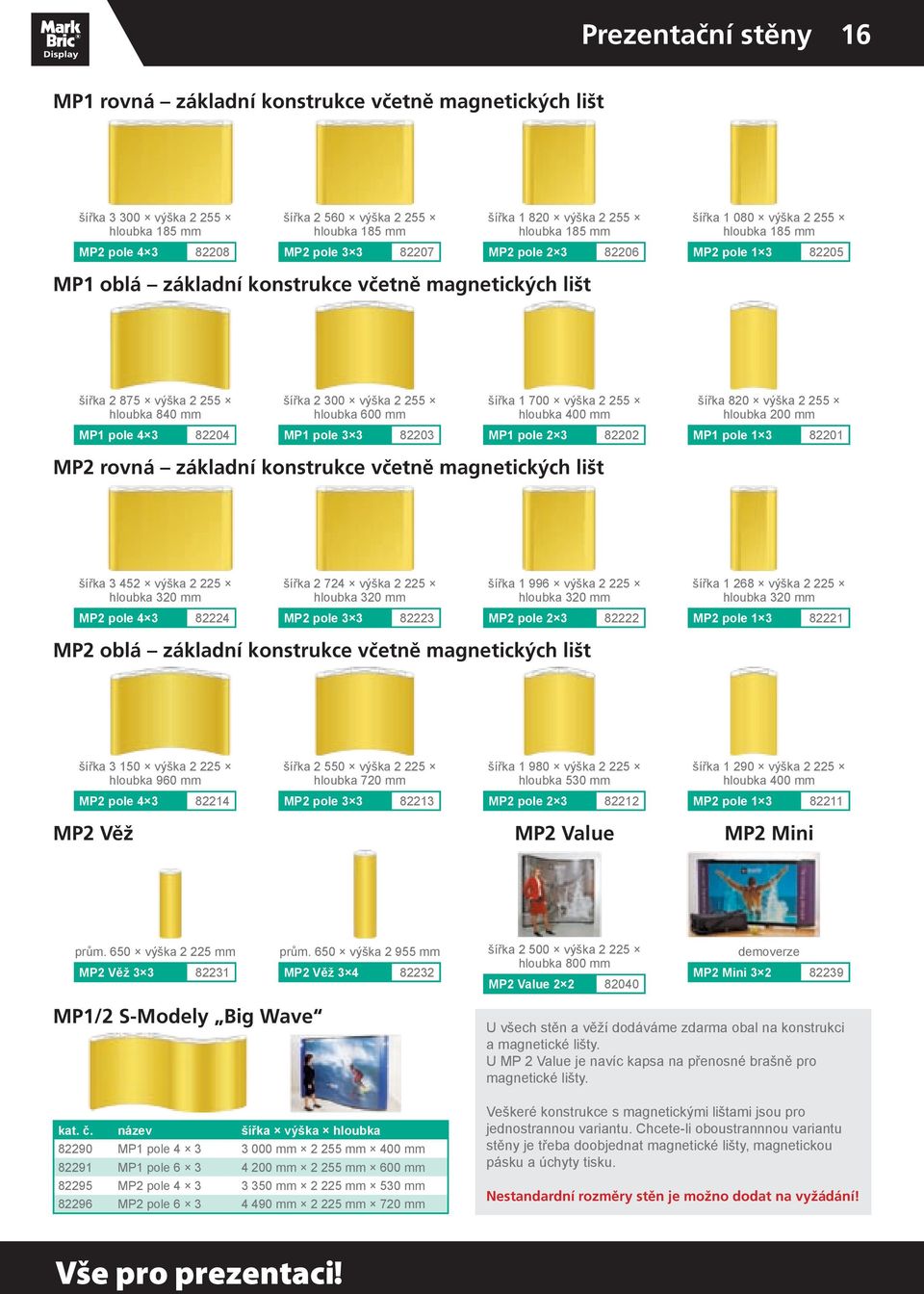 mm šířka 2 300 výška 2 255 hloubka 600 mm šířka 1 700 výška 2 255 hloubka 400 mm šířka 820 výška 2 255 hloubka 200 mm MP1 pole 4 3 82204 MP1 pole 3 3 82203 MP1 pole 2 3 82202 MP1 pole 1 3 82201 MP2