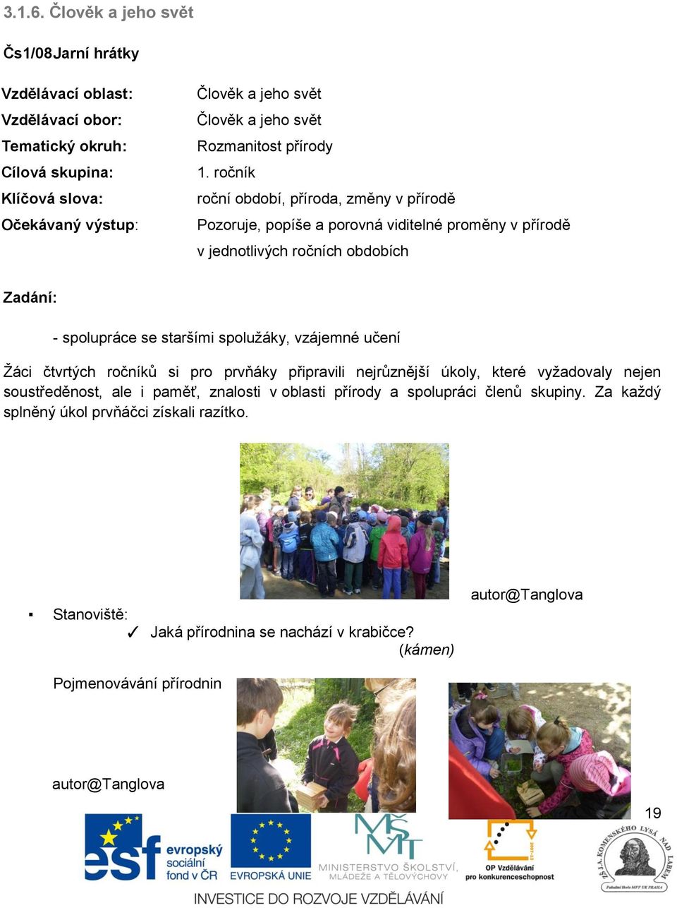 Rozmanitost přírody 1.