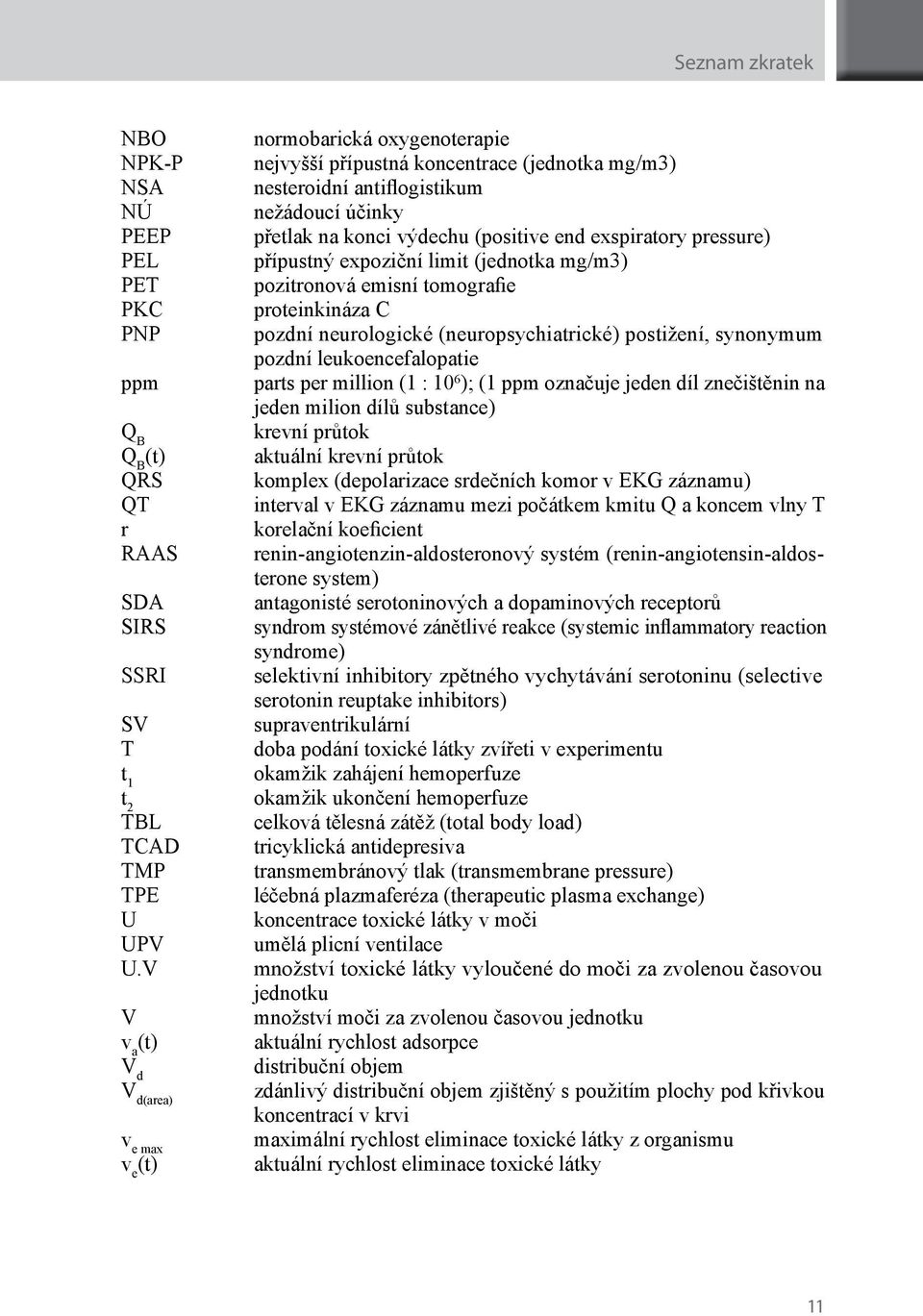 end exspiratory pressure) přípustný expoziční limit (jednotka mg/m3) pozitronová emisní tomografie proteinkináza C pozdní neurologické (neuropsychiatrické) postižení, synonymum pozdní