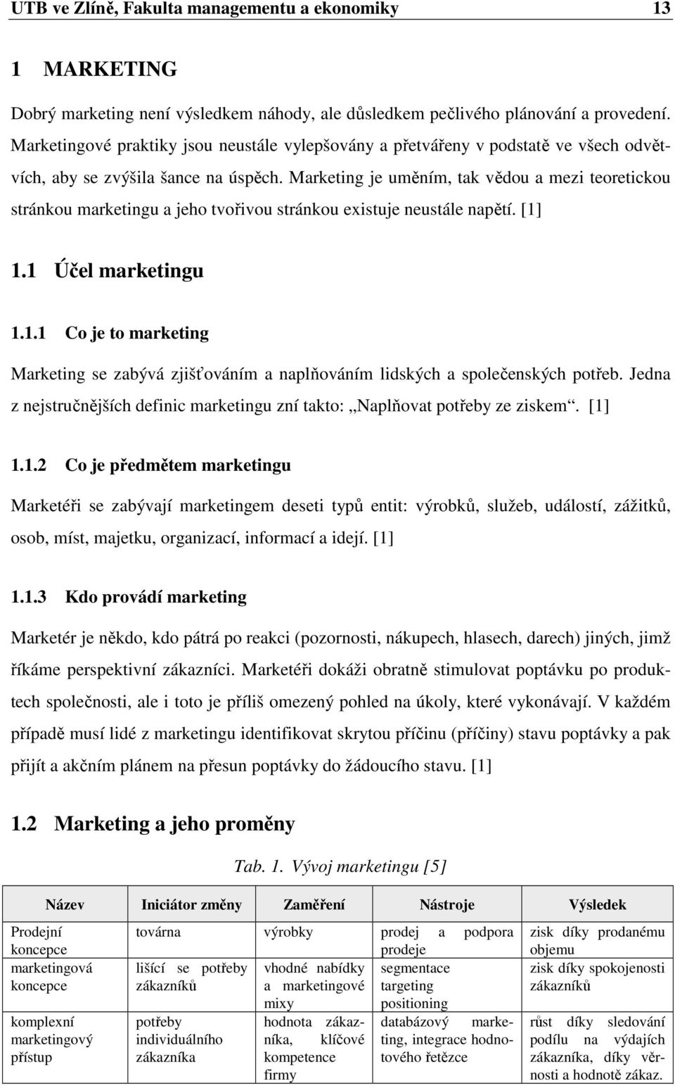 Marketing je uměním, tak vědou a mezi teoretickou stránkou marketingu a jeho tvořivou stránkou existuje neustále napětí. [1]