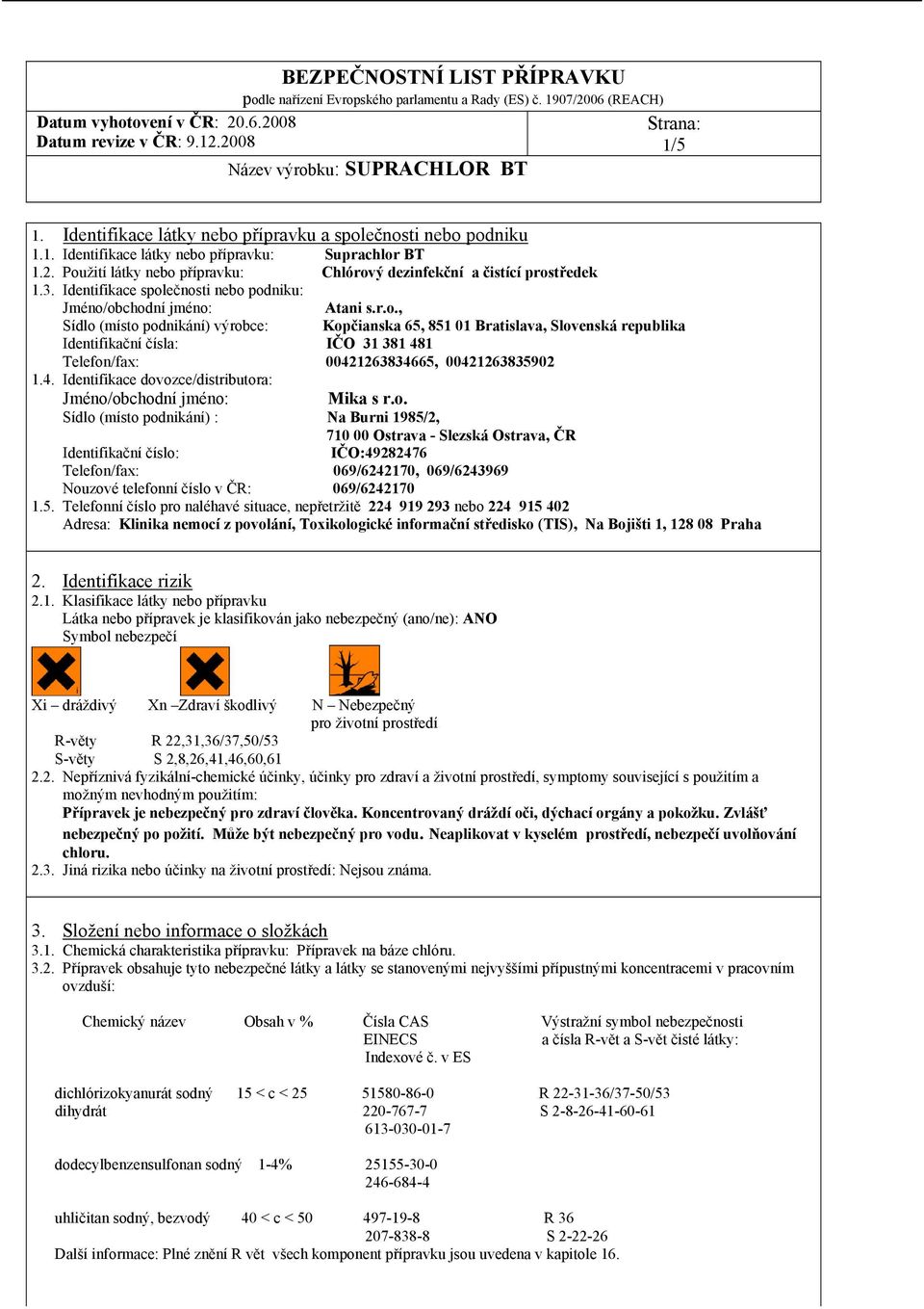 4. Identifikace dov