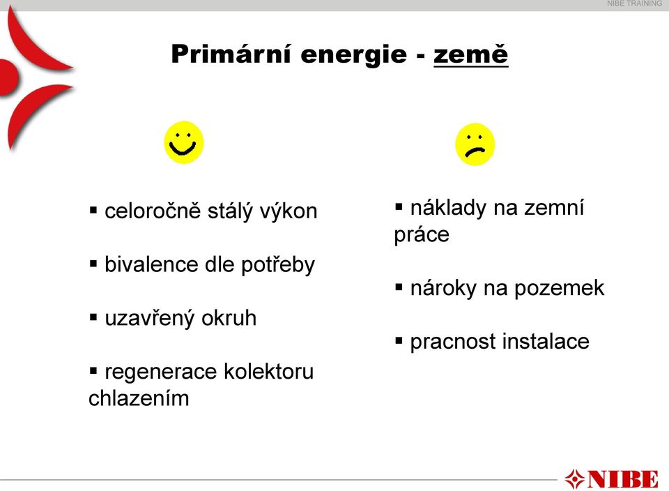 regenerace kolektoru chlazením náklady na