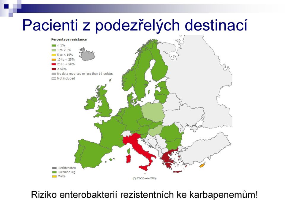 Riziko enterobakterií