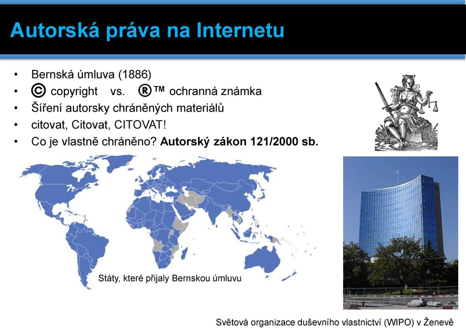 Citovat, CITOVAT! Co je vlastně chráněno? Autorský zákon 121/2000 sb.