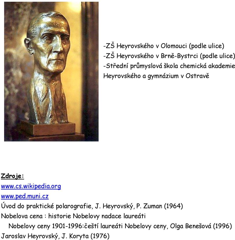 cz Úvod do praktické polarografie, J. Heyrovský, P.