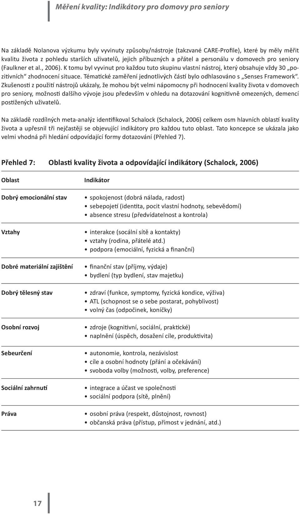 tické zaměření jednotlivých částí bylo odhlasováno s Senses Framework.