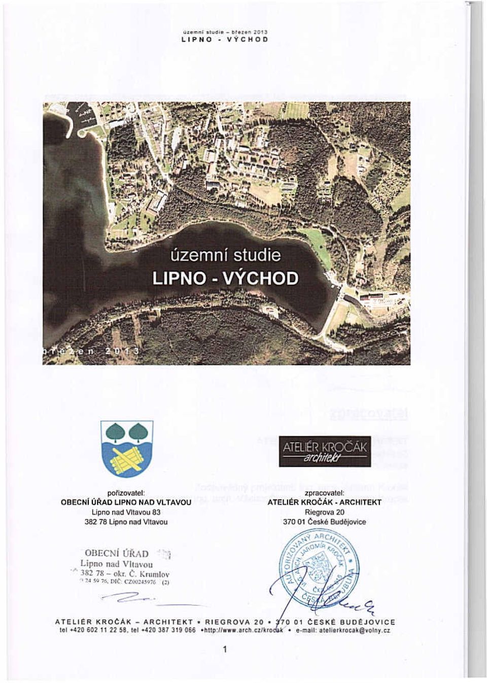 ÚŘAD LPNO NAD VLTAVOU Lipno nad Vltavou 83 382 7B Lipno nad Vllavou