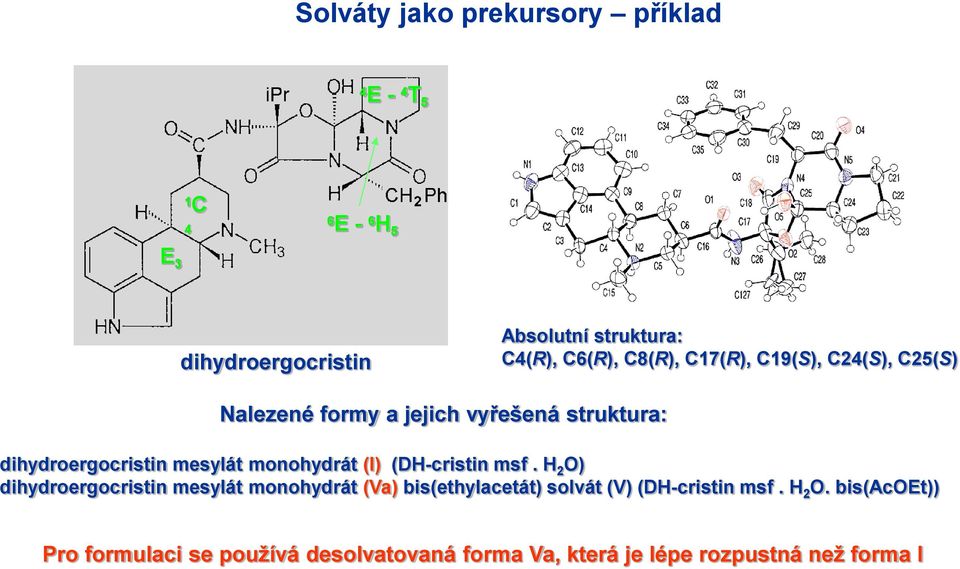 mesylát monohydrát (I) (DH-cristin msf.