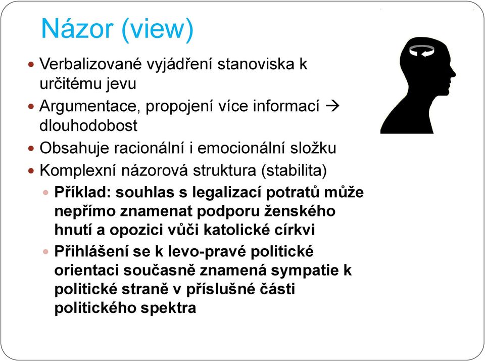 souhlas s legalizací potratů může nepřímo znamenat podporu ženského hnutí a opozici vůči katolické církvi