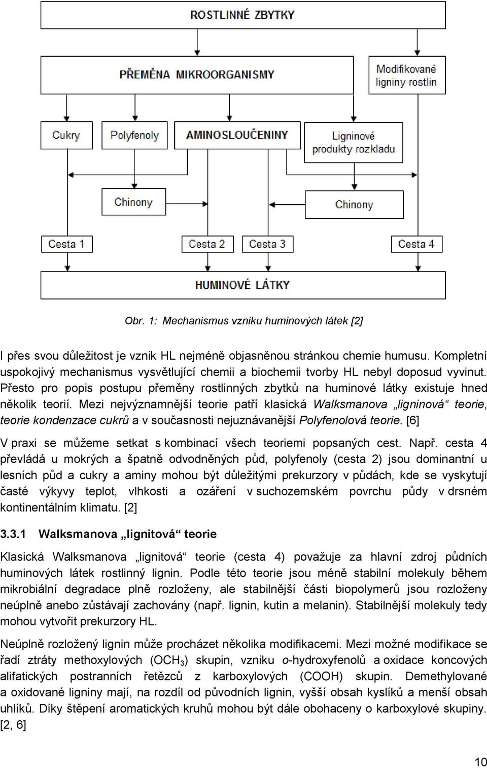 Mezi nejvýznamnější teorie patří klasická Walksmanova ligninová teorie, teorie kondenzace cukrů a v současnosti nejuznávanější Polyfenolová teorie.