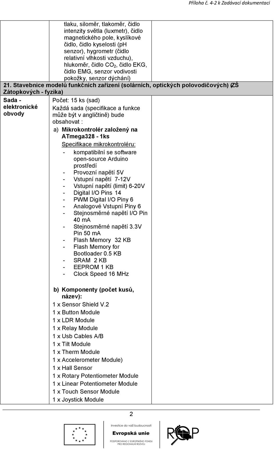 vzduchu), hlukoměr, čidlo CO 2, čidlo EKG, čidlo EMG, senzor vodivosti pokožky, senzor dýchání) 21.