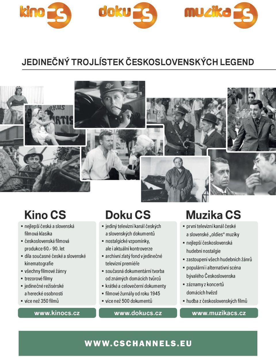 let československá filmová díla současné české a slovenské produkce 60.- 90.