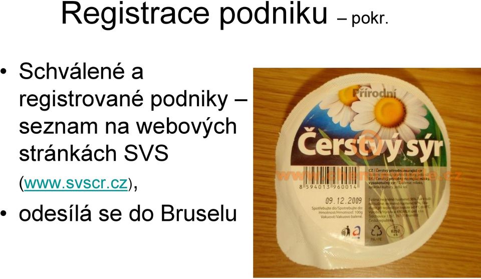 podniky seznam na webových