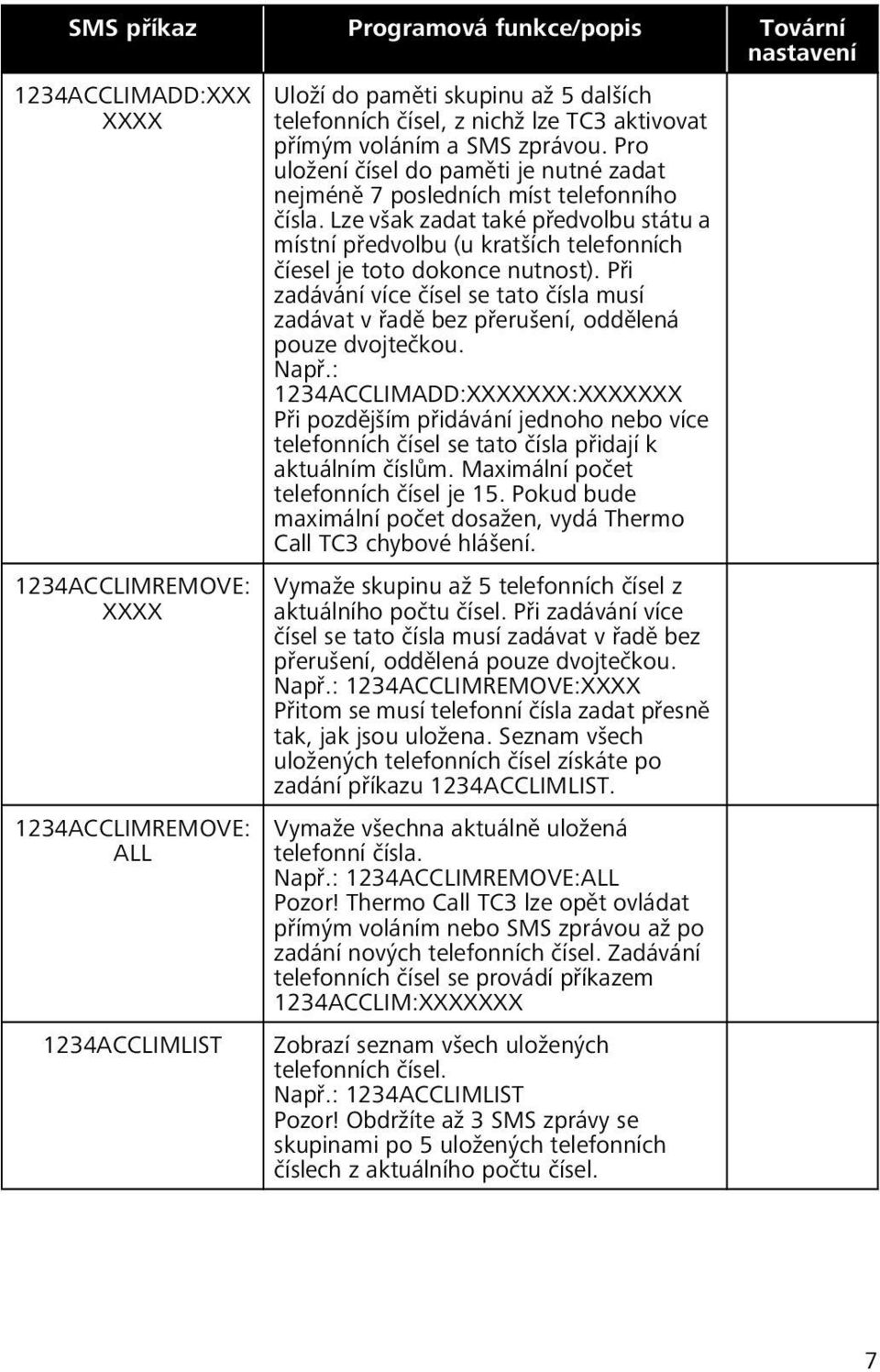 Lze však zadat také předvolbu státu a místní předvolbu (u kratších telefonních číesel je toto dokonce nutnost).