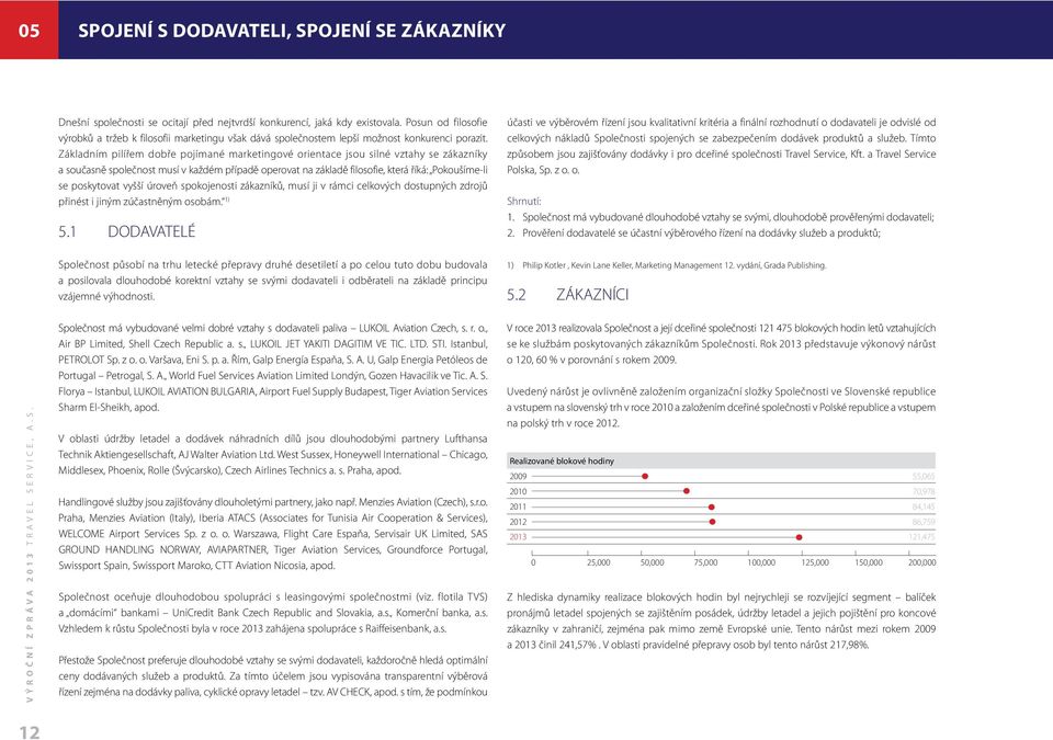 Základním pilířem dobře pojímané marketingové orientace jsou silné vztahy se zákazníky a současně společnost musí v každém případě operovat na základě filosofie, která říká: Pokoušíme-li se