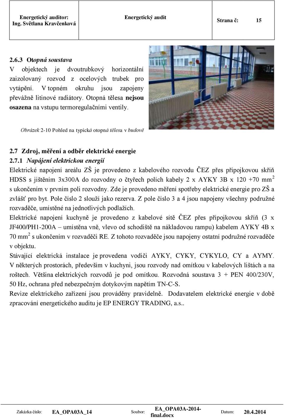 Zdroj, měření a odběr elektrické energie 2.7.