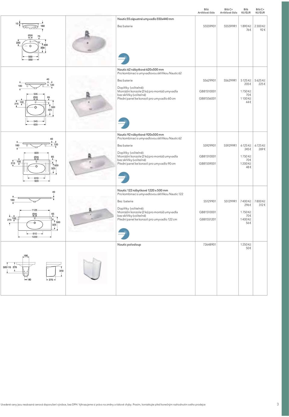 62 ábytkov 620x500 mm Nautic 92 ábytkov 920x500