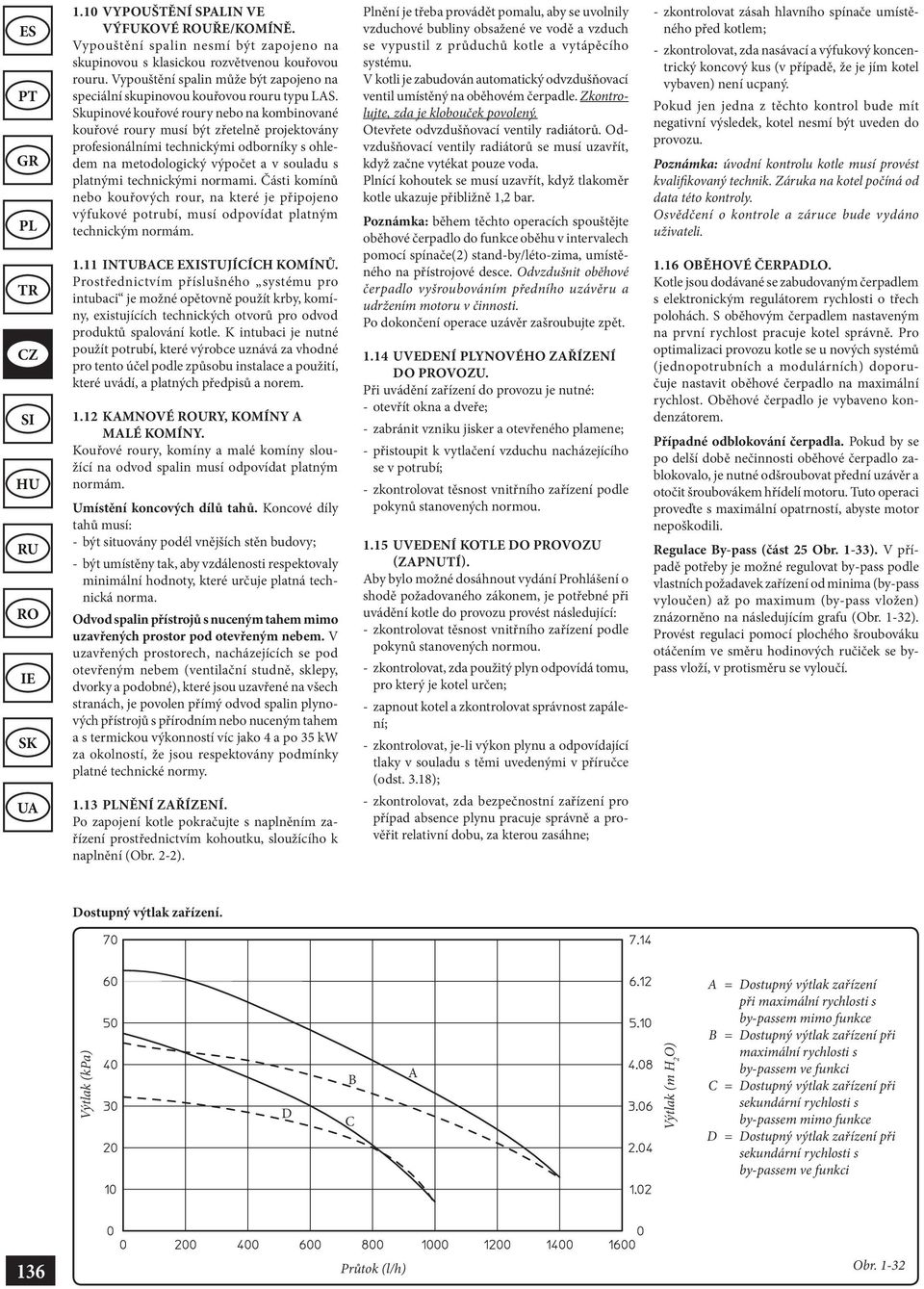 Skupinové kouřové roury nebo na kombinované kouřové roury musí být zřetelně projektovány profesionálními technickými odborníky s ohledem na metodologický výpočet a v souladu s platnými technickými