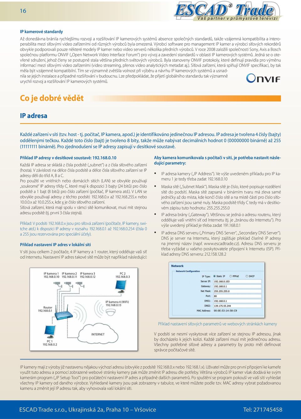 Výrobci software pro management IP kamer a výrobci síťových rekordérů obvykle podporovali pouze některé modely IP kamer nebo video serverů několika předních výrobců.