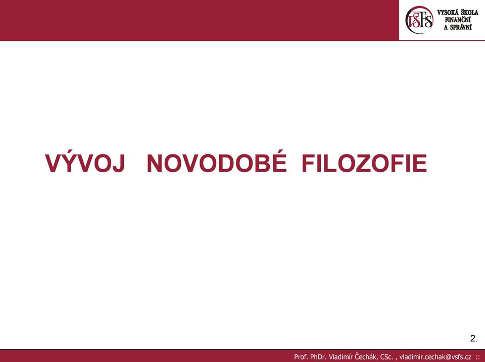 FILOZOFIE