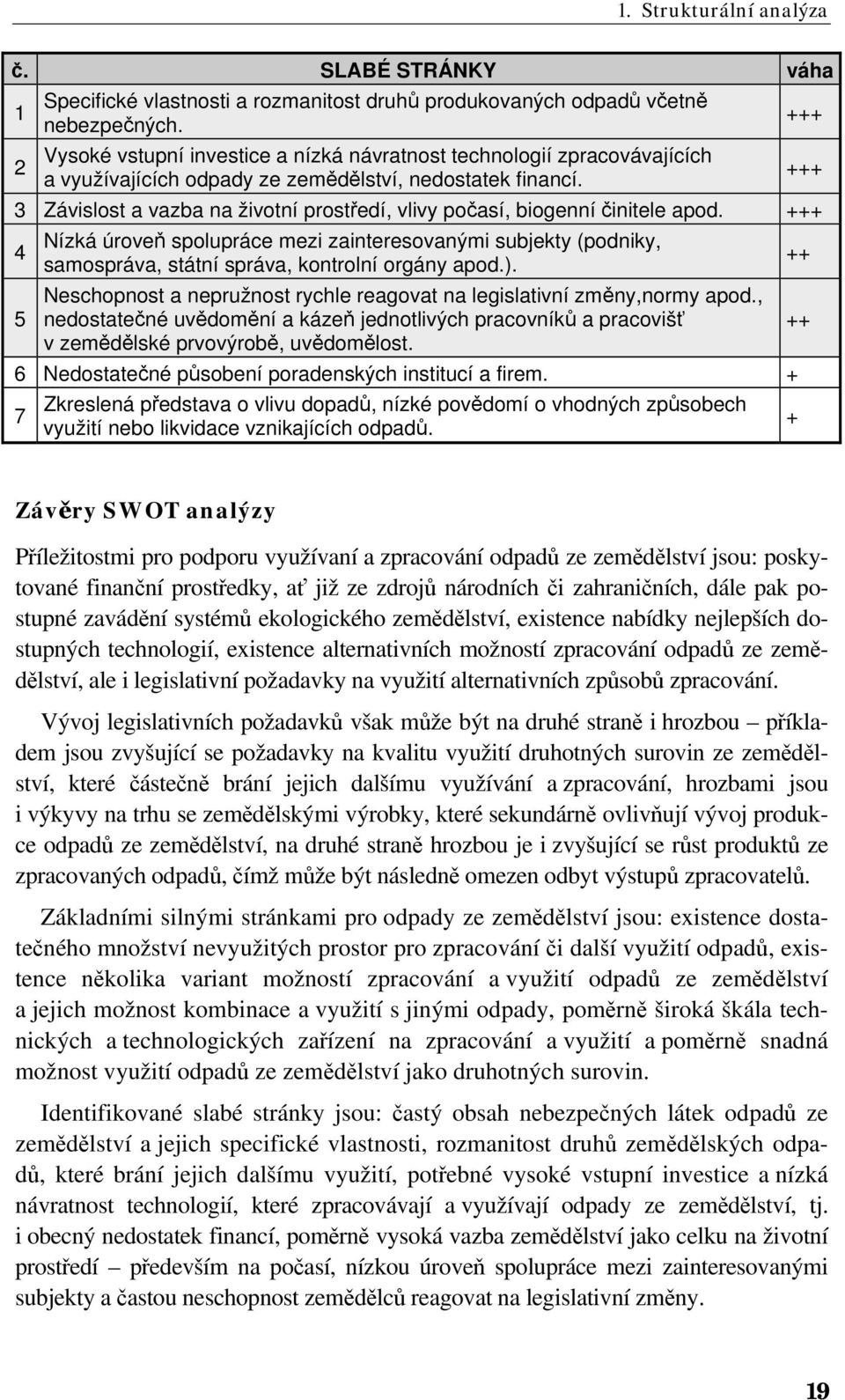 3 Závislost a vazba na životní prostředí, vlivy počasí, biogenní činitele apod.