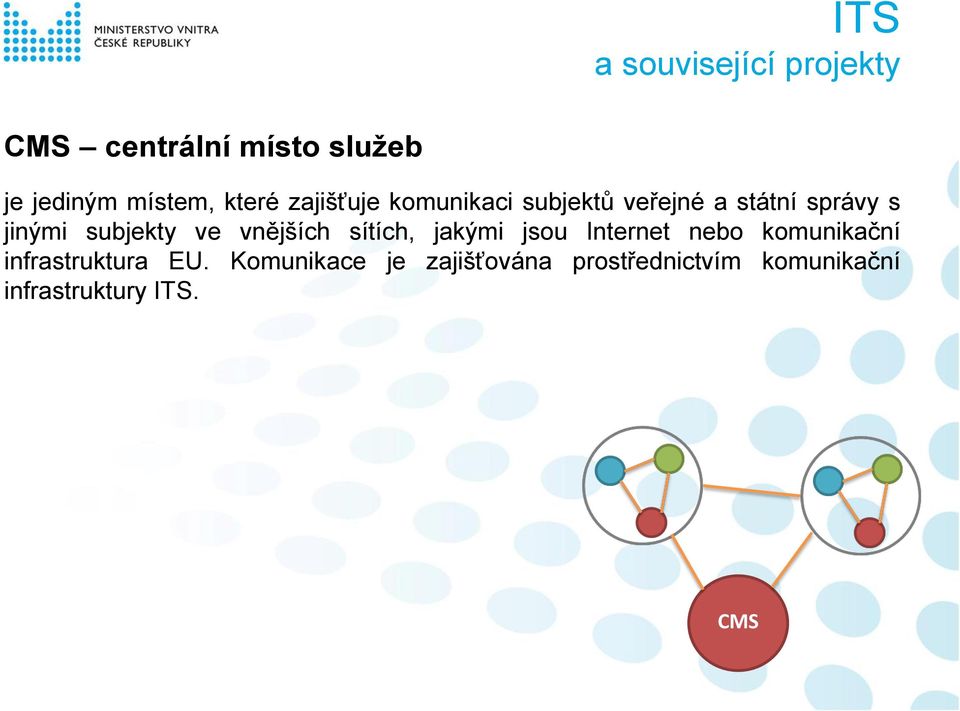 subjekty ve vnějších sítích, jakými jsou Internet nebo komunikační