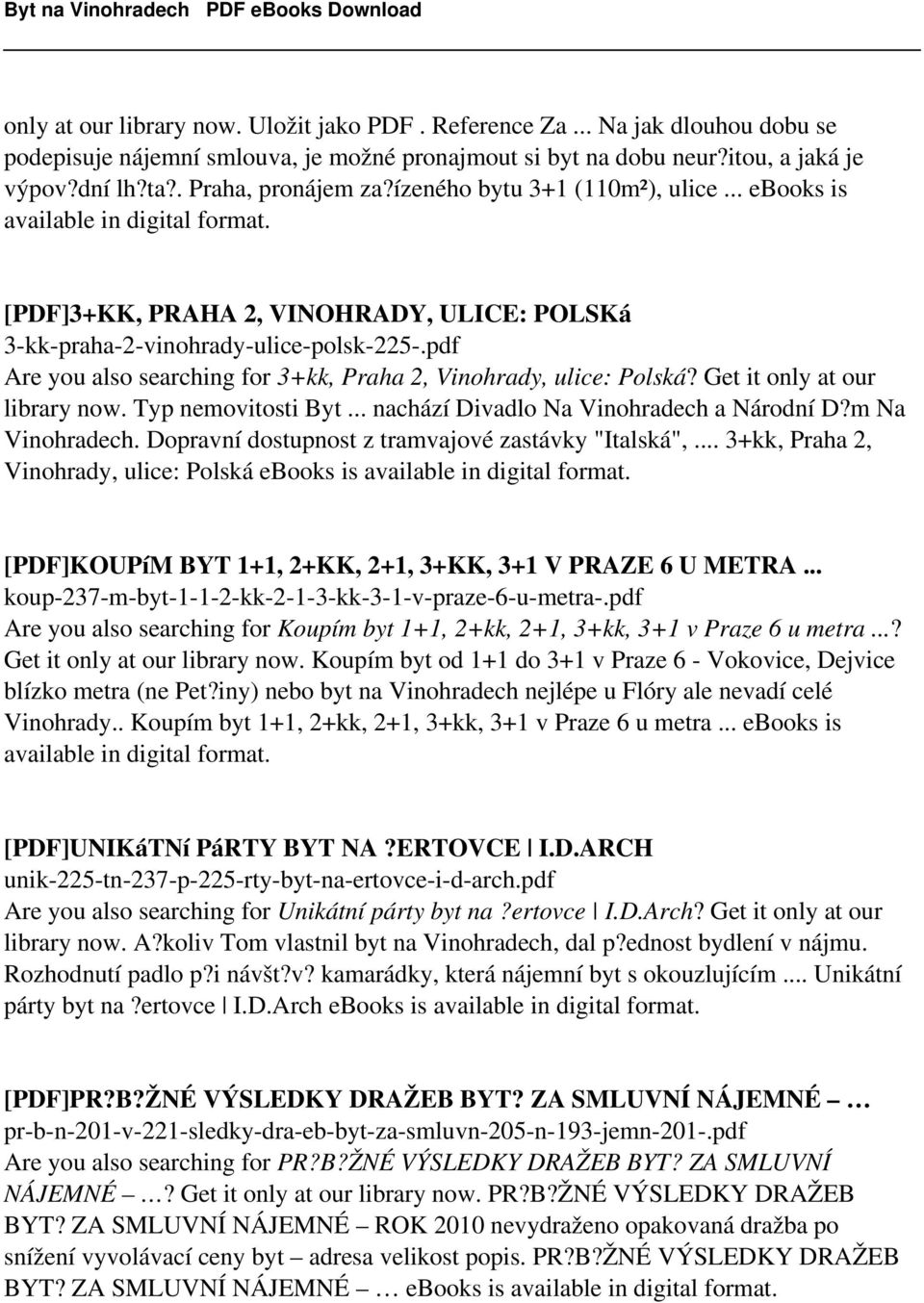 pdf Are you also searching for 3+kk, Praha 2, Vinohrady, ulice: Polská? Get it only at our library now. Typ nemovitosti Byt... nachází Divadlo Na Vinohradech a Národní D?m Na Vinohradech.