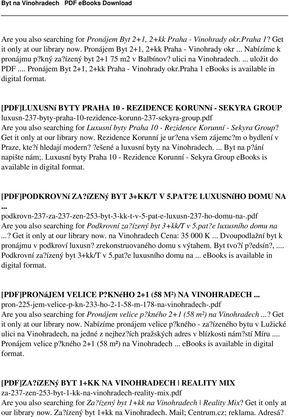 [PDF]LUXUSNí BYTY PRAHA 10 - REZIDENCE KORUNNí - SEKYRA GROUP luxusn-237-byty-praha-10-rezidence-korunn-237-sekyra-group.