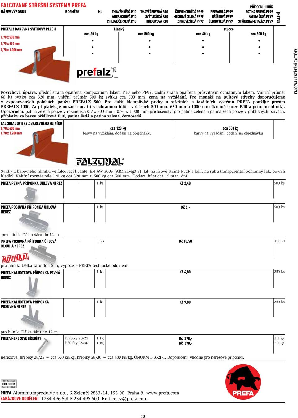 nebo PP99, zadní strana opatřena průsvitným ochranným lakem. Vnitřní průměr 60 kg svitku cca 320 mm, vnitřní průměr 500 kg svitku cca 500 mm, cena na vyžádání.