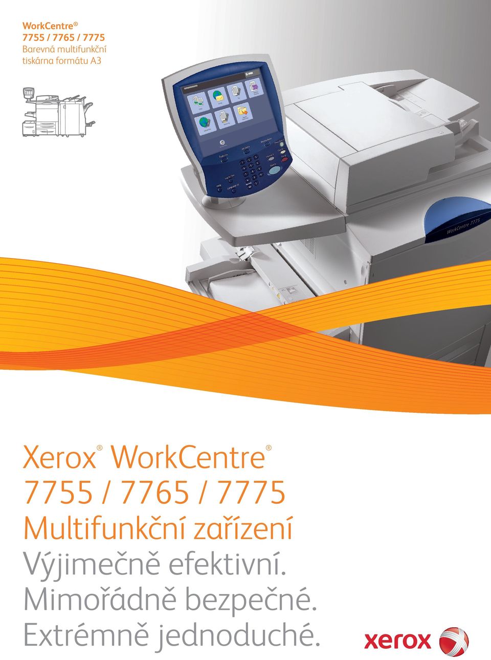 WorkCentre 7755 / 7765 / 7775 Multifunkční