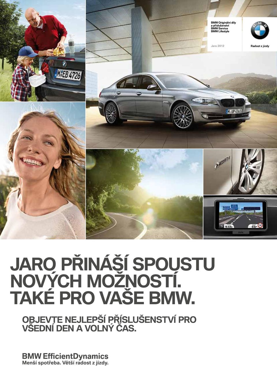 PŘINÁŠÍ SPOUSTU NOVÝCH MOŽNOSTÍ. TAKÉ PRO VAŠE BMW.