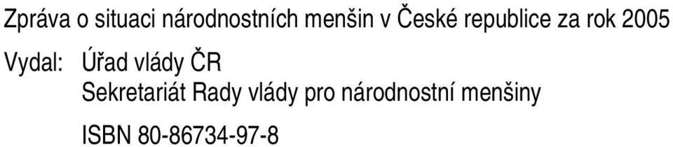 Úřad vlády ČR Sekretariát Rady vlády