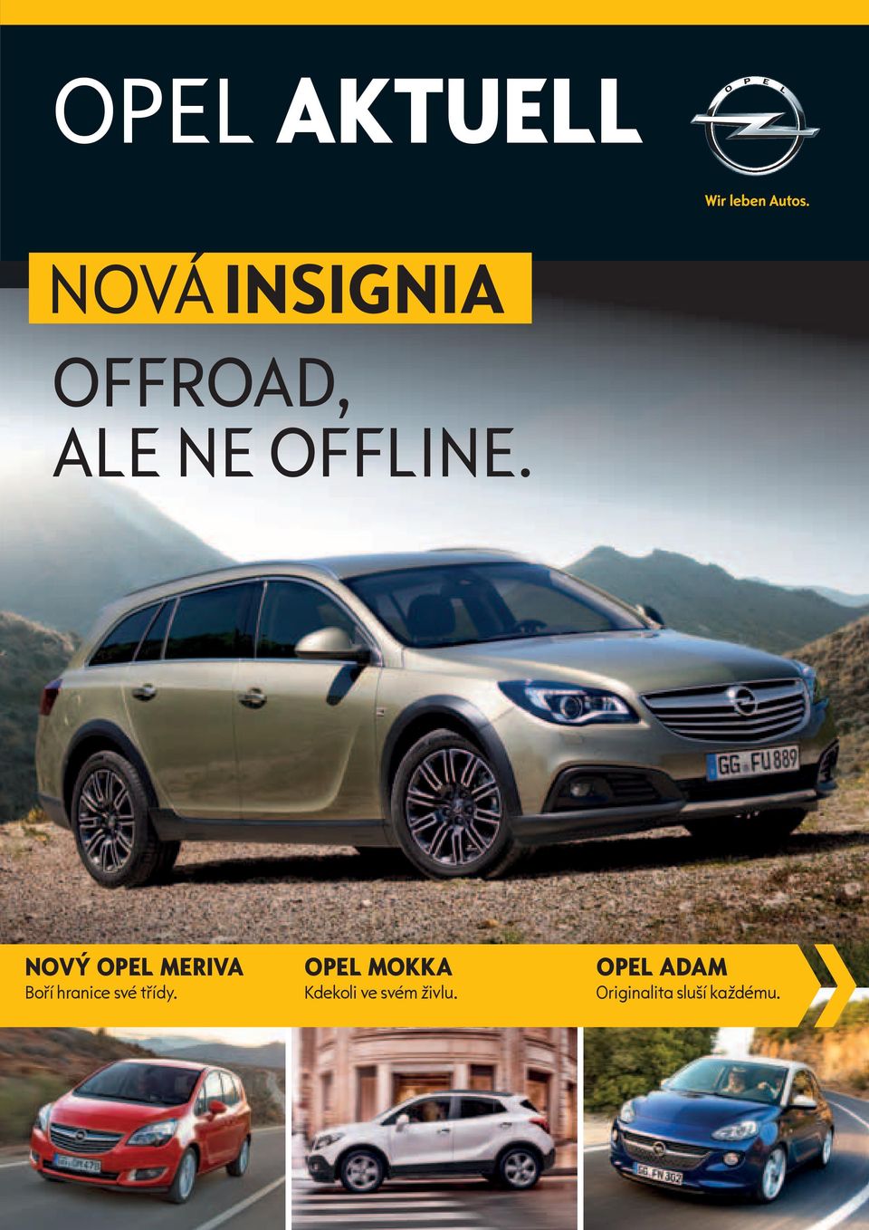 NOVÝ OPEL MERIVA Boří hranice své