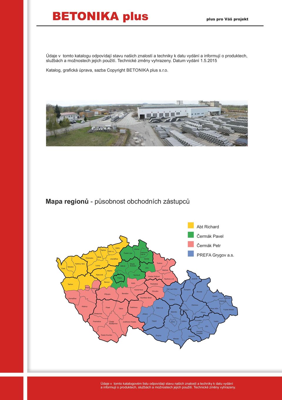 Datum vydání 1.5.2015 Katalog