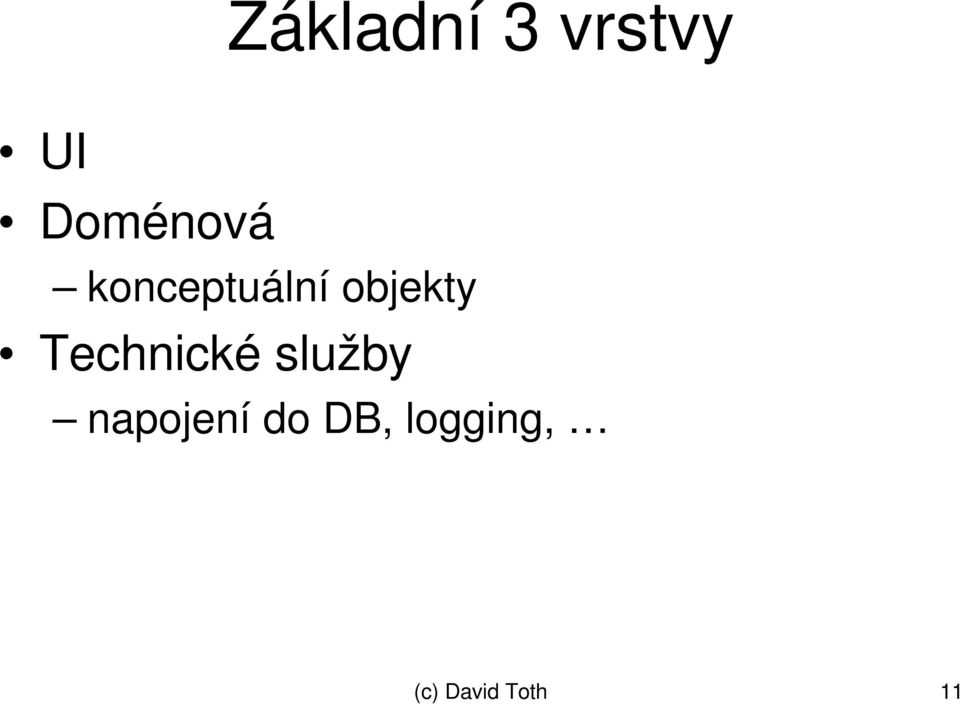 objekty Technické služby