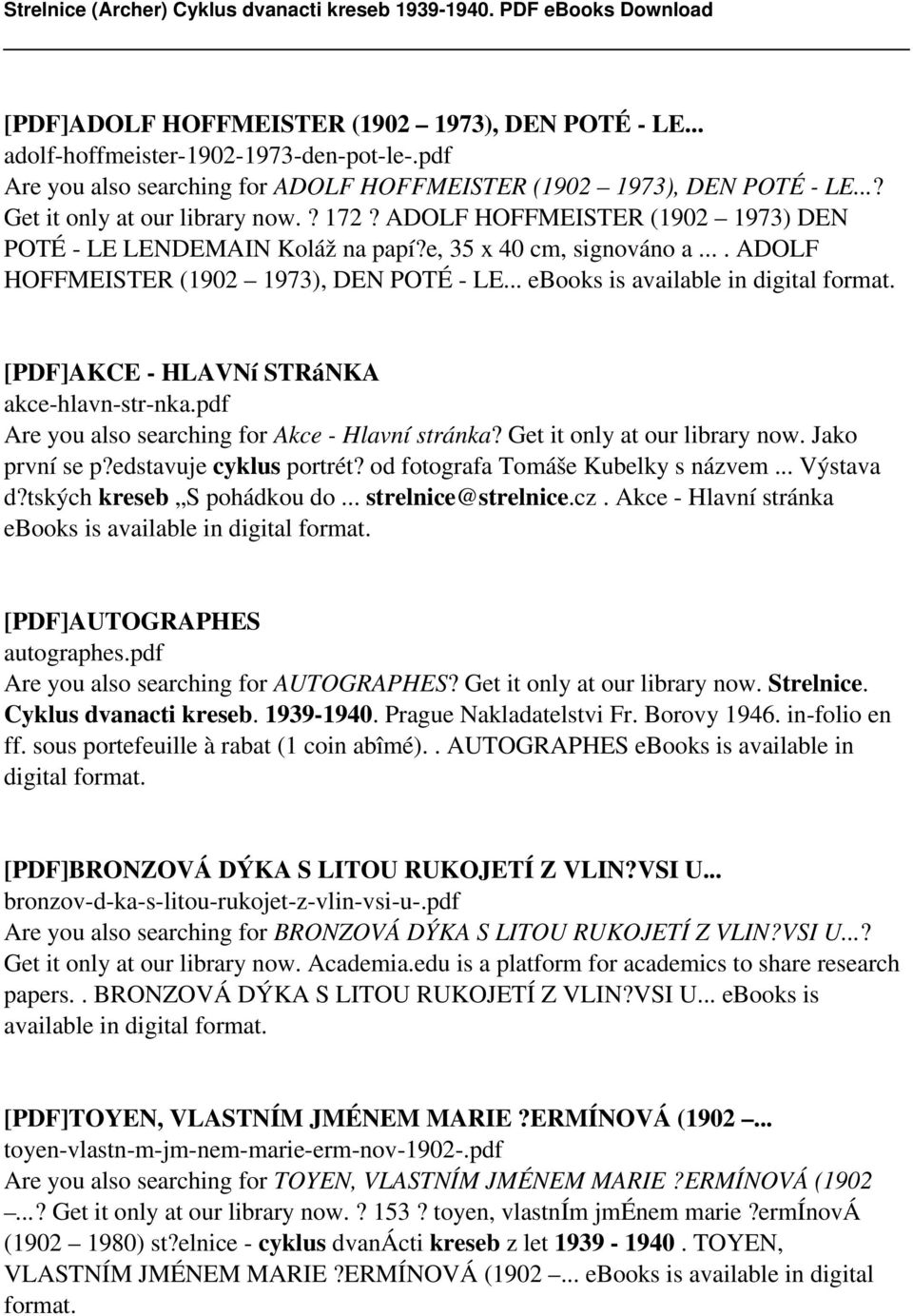 .. ebooks is available in digital [PDF]AKCE - HLAVNí STRáNKA akce-hlavn-str-nka.pdf Are you also searching for Akce - Hlavní stránka? Get it only at our library now. Jako první se p?