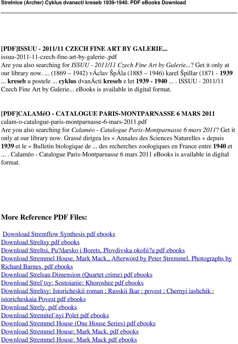 .. ebooks is available in digital [PDF]CALAMéO - CATALOGUE PARIS-MONTPARNASSE 6 MARS 2011 calam-o-catalogue-paris-montparnasse-6-mars-2011.