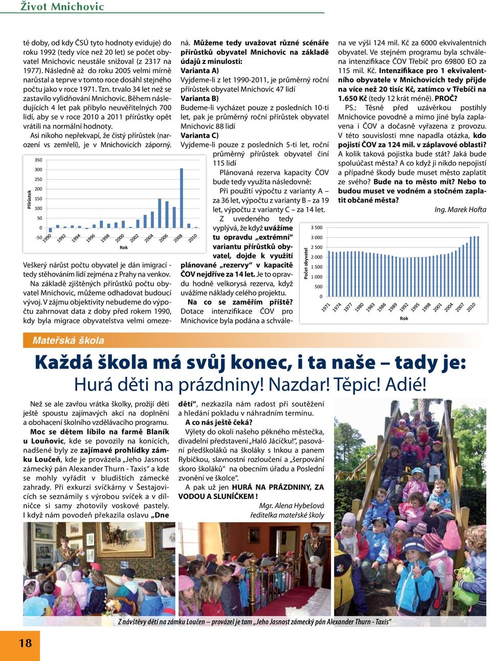 Během následujících 4 let pak přibylo neuvěřitelných 700 lidí, aby se v roce 2010 a 2011 přírůstky opět vrátili na normální hodnoty.