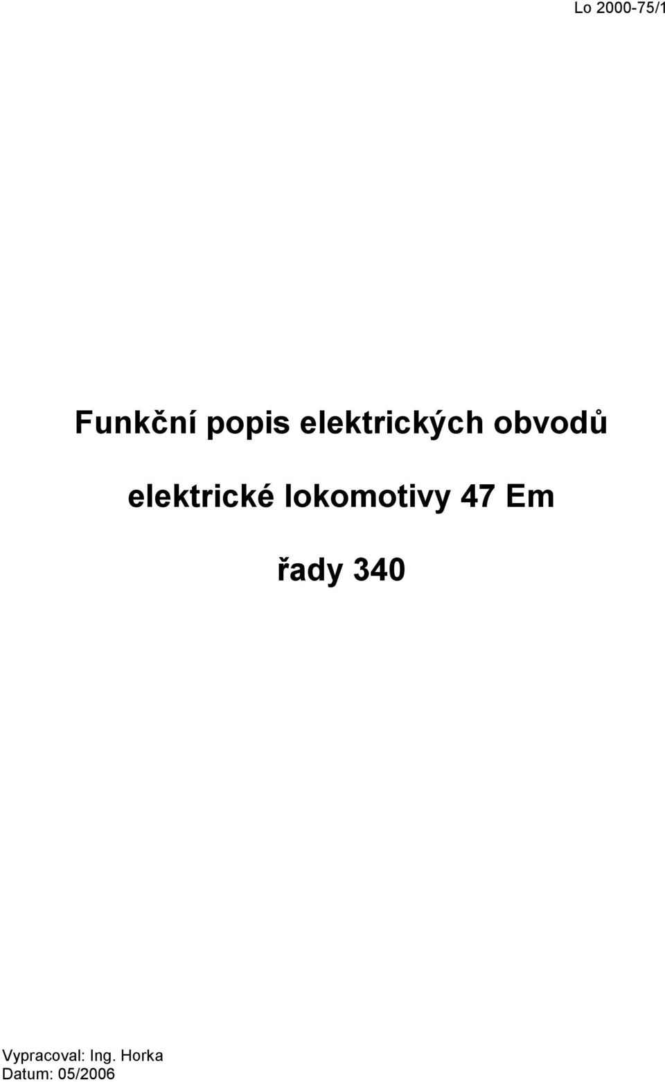 lokomotivy 47 Em řady 340