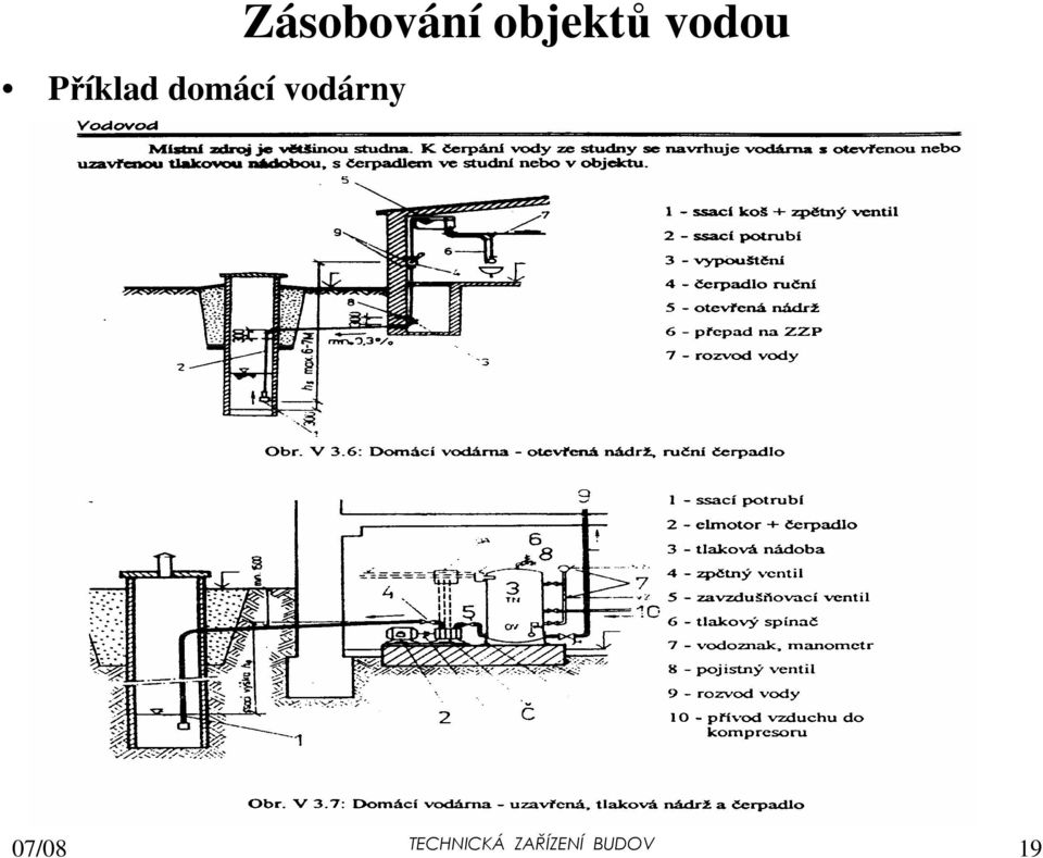 objektů vodou 07/08