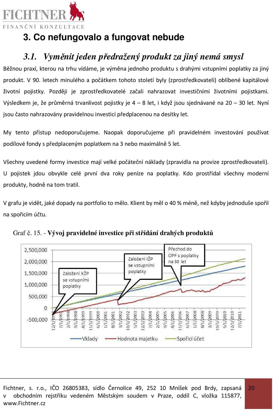 letech minulého a počátkem tohoto století byly (zprostředkovateli) oblíbené kapitálové životní pojistky. Později je zprostředkovatelé začali nahrazovat investičními životními pojistkami.