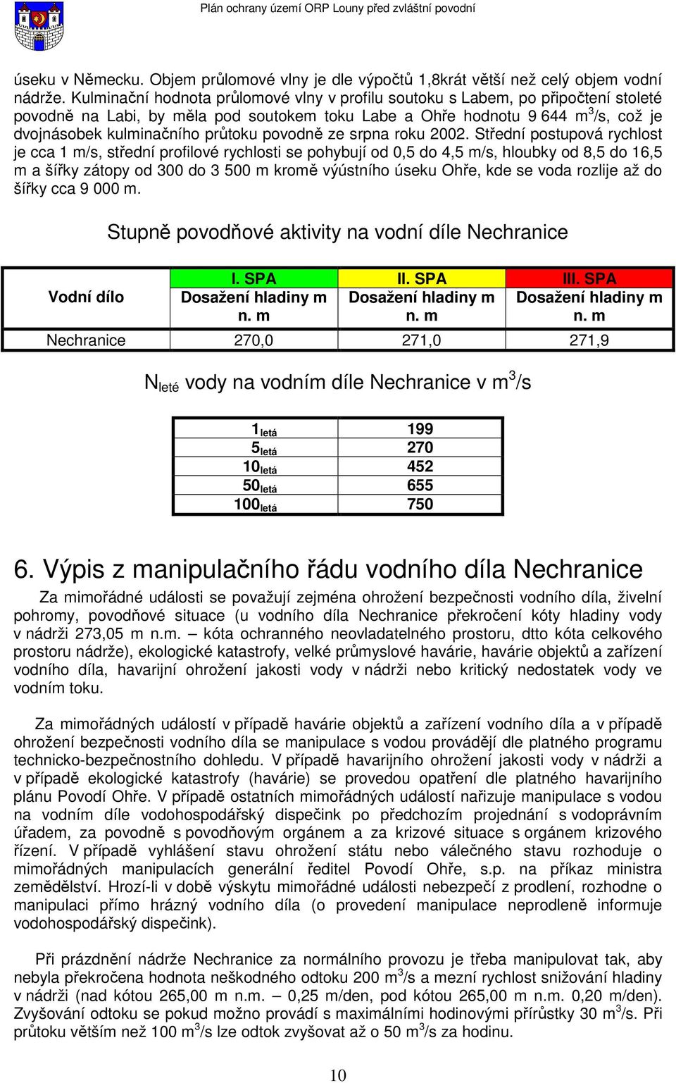 povodně ze srpna roku 2002.