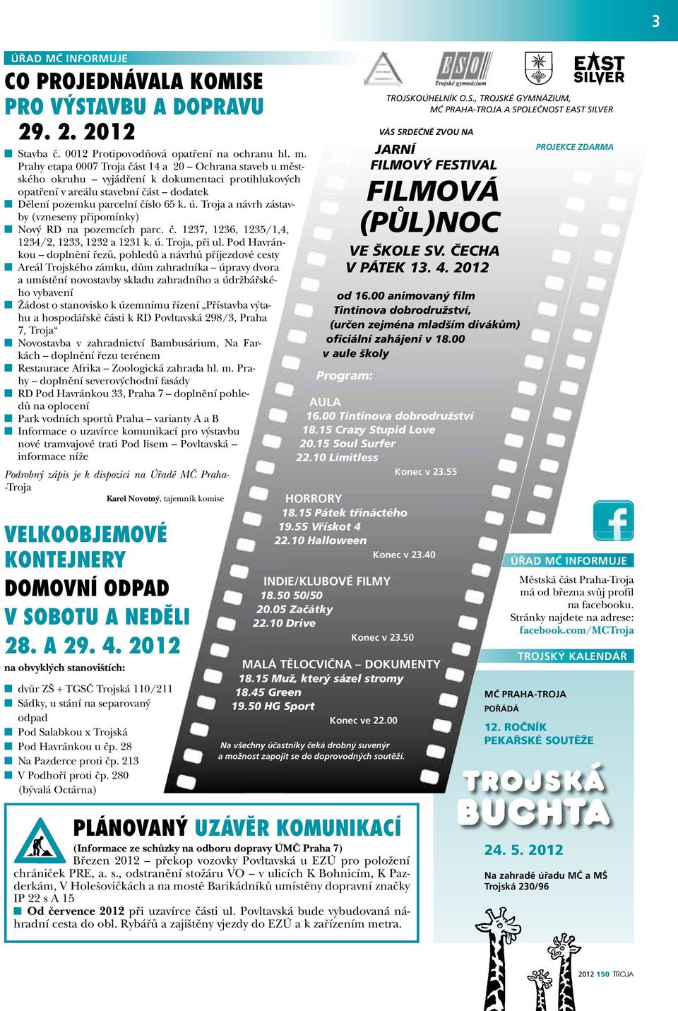 Troja a návrh zástavby (vzneseny připomínky) Nový RD na pozemcích parc. č. 1237, 1236, 1235/1,4, 1234/2, 1233, 1232 a 1231 k. ú. Troja, při ul.