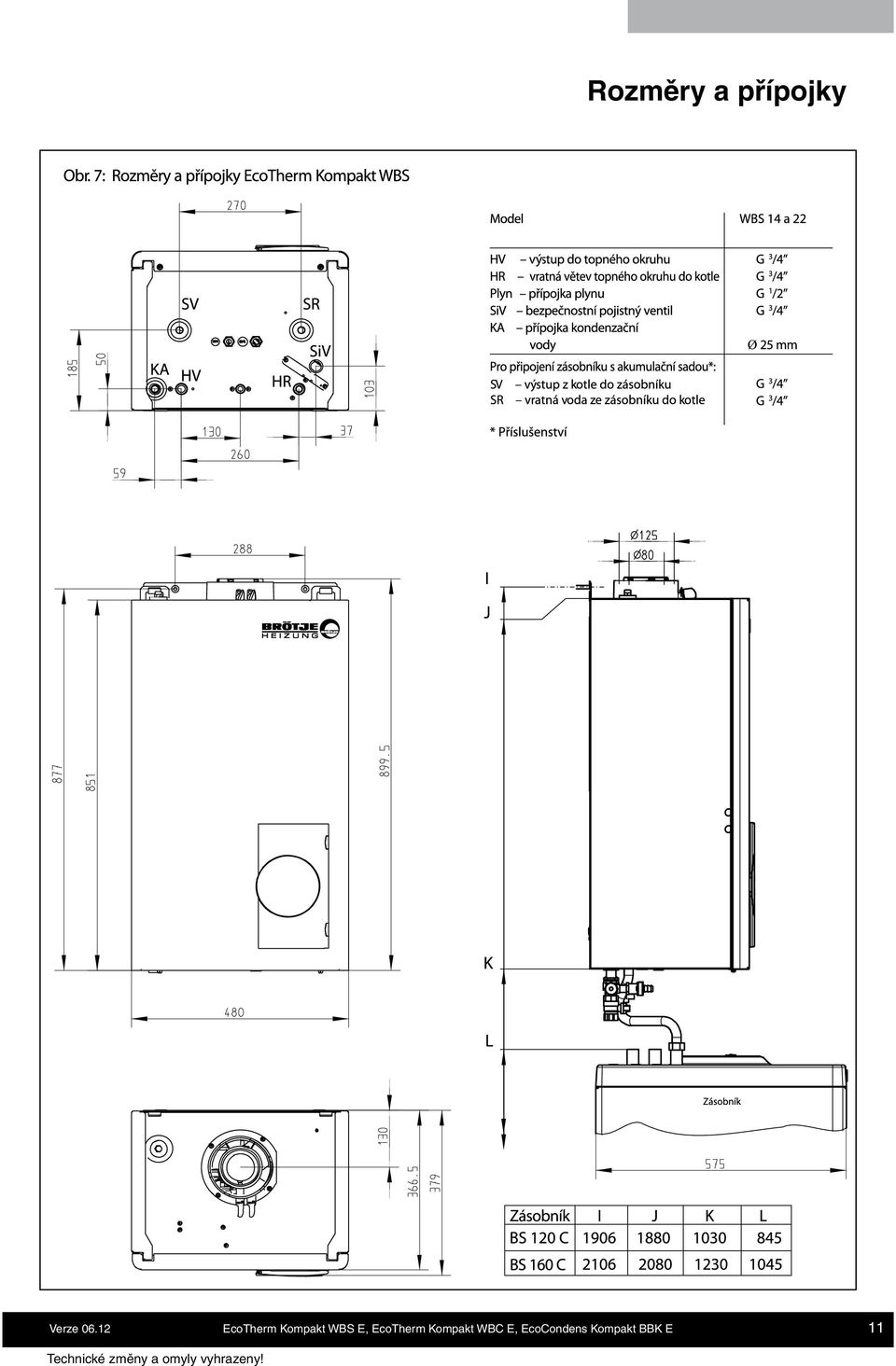 E, EcoTherm Kompakt WBC E,