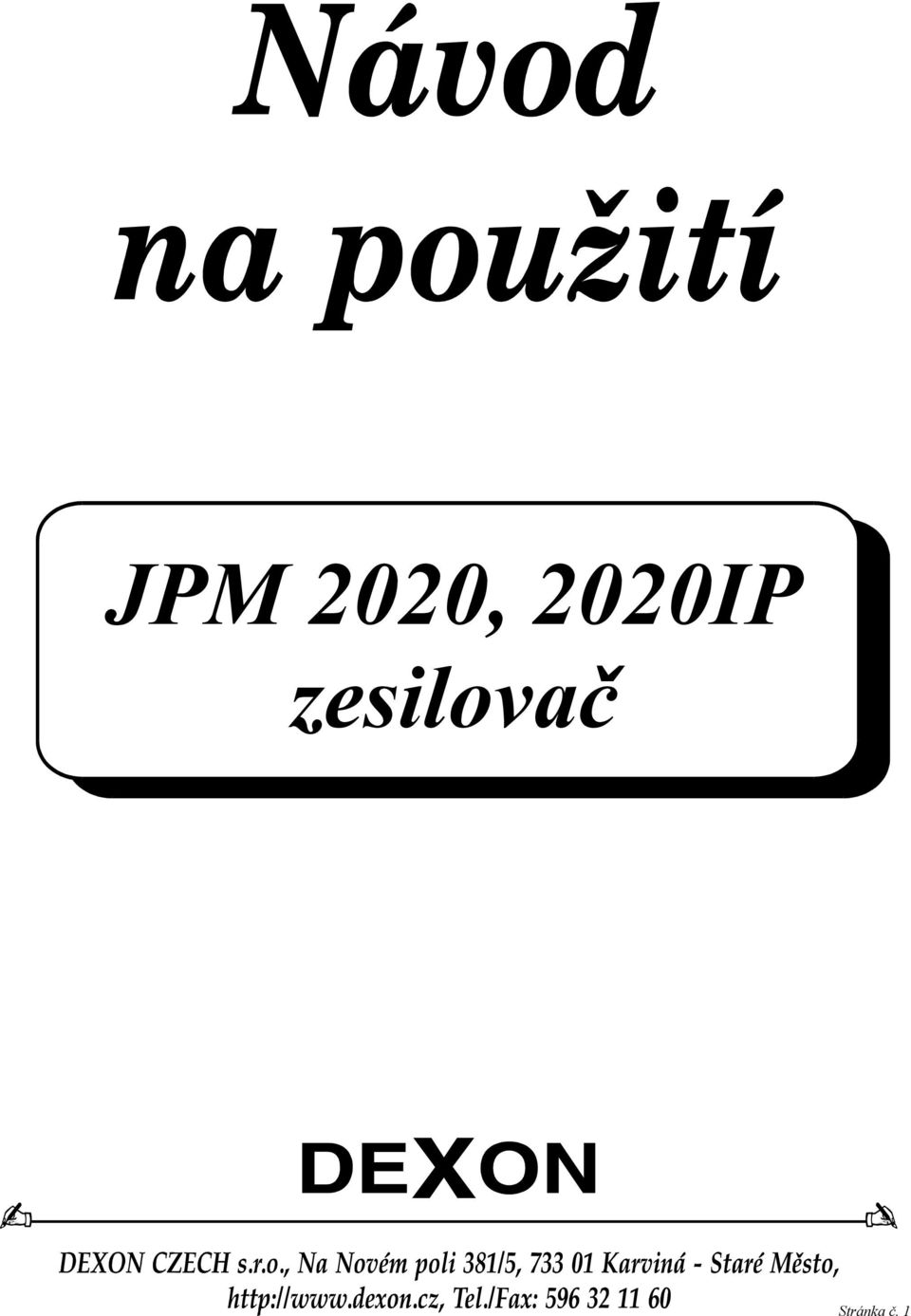 zesilovač