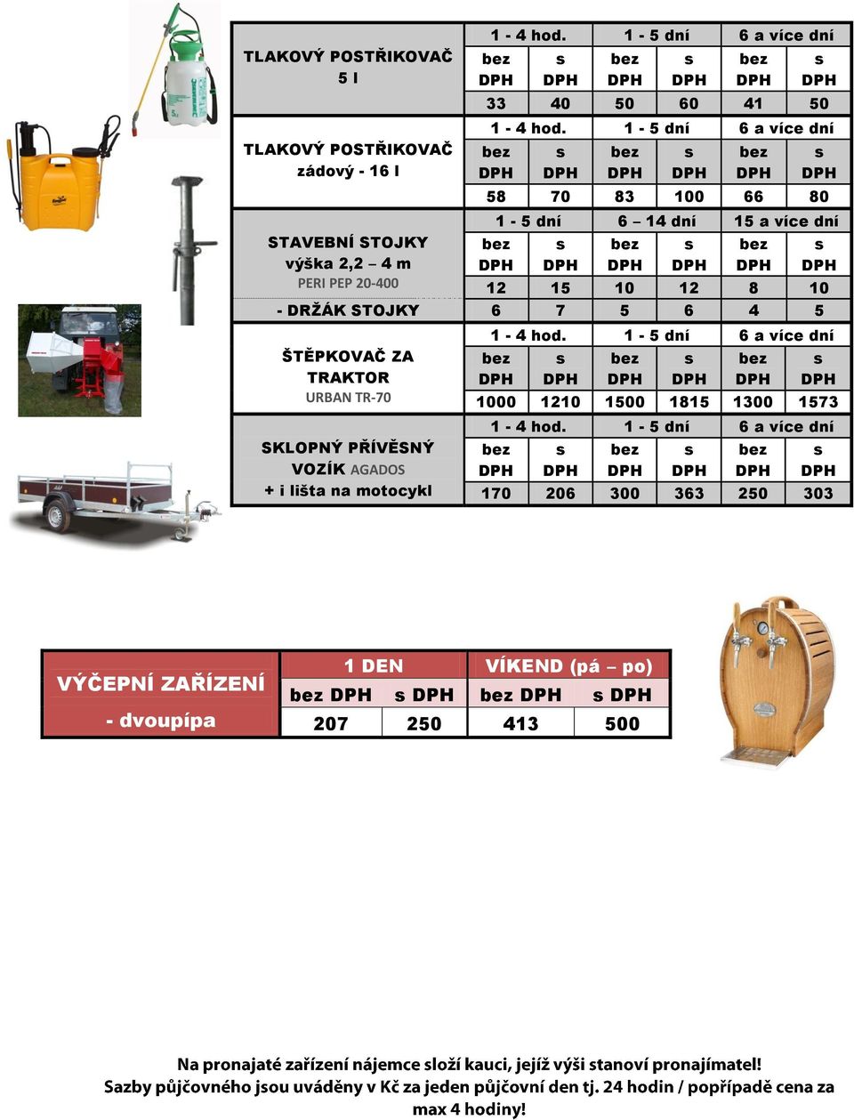 5 6 4 5 ŠTĚPKOVAČ ZA TRAKTOR URBAN TR-70 SKLOPNÝ PŘÍVĚSNÝ VOZÍK AGADOS + i lišta na motocykl 1000 1210