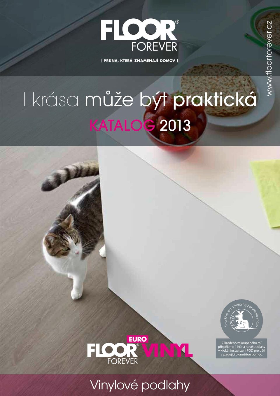 cz KATALOG 2013 Z každého zakoupeného m 2 přispějeme 1 Kč