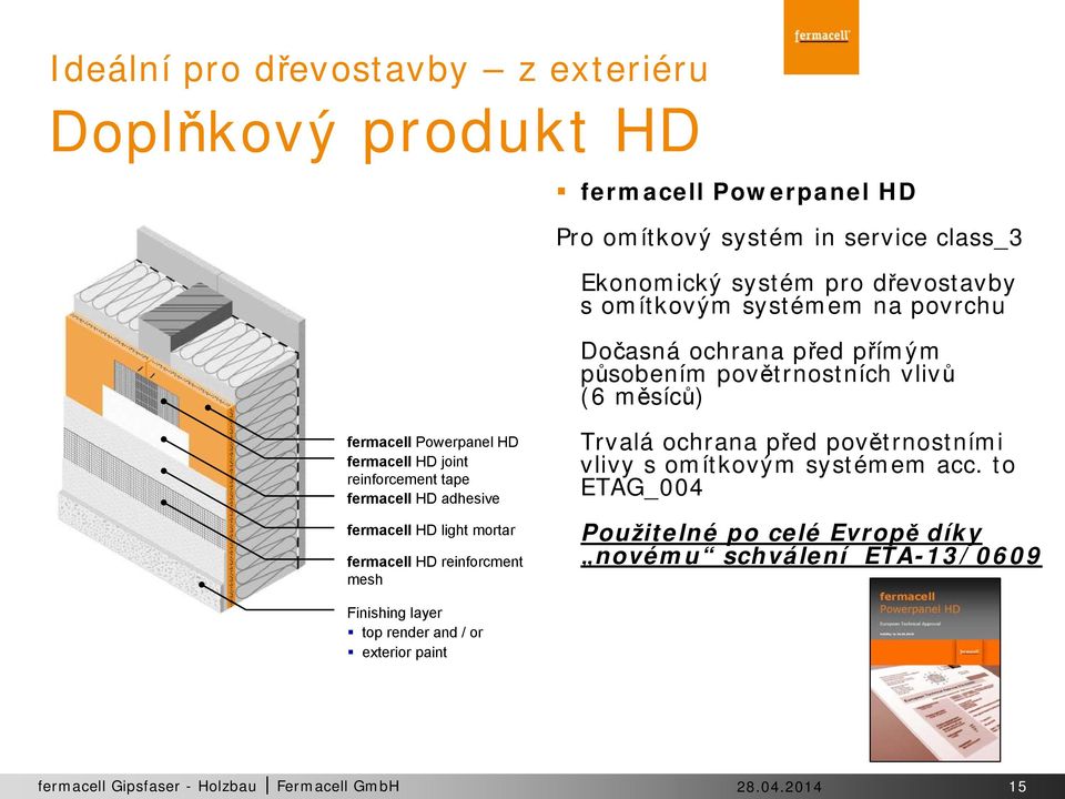 reinforcement tape fermacell HD adhesive fermacell HD light mortar fermacell HD reinforcment mesh Trvalá ochrana před povětrnostními vlivy s